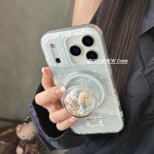 小众ins奶呼呼小狗房屋磁吸壳