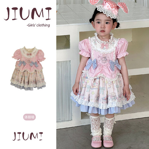 宝宝可爱仙女礼服裙洛丽塔连衣裙