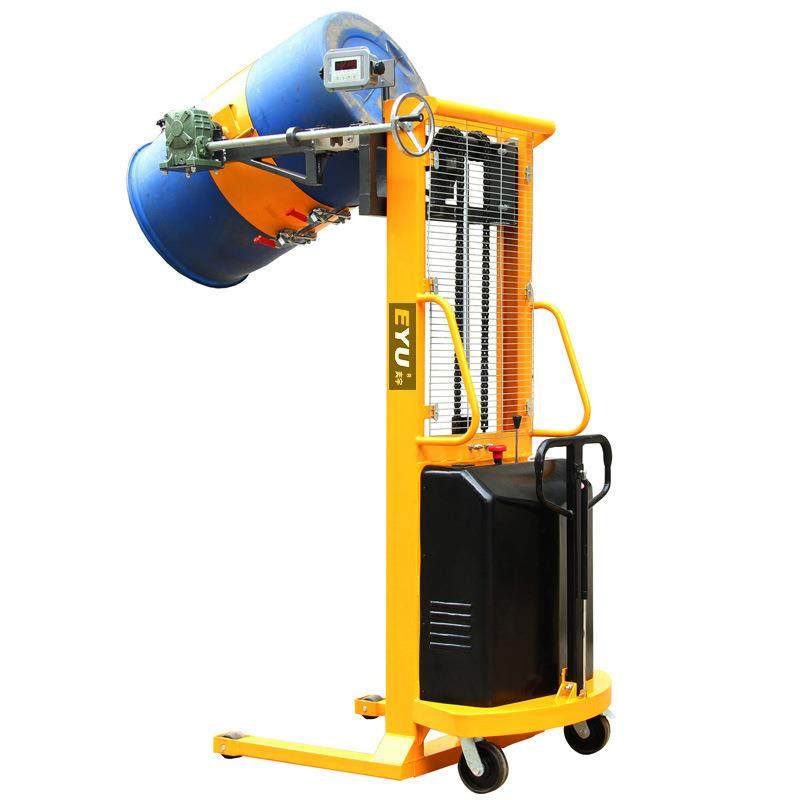 YL500C-1倒桶秤电动称重计量式升降车500公斤手动翻转油桶倒料车,搬运/仓储/物流设备,其他起重搬运设备,淘宝优惠券,粉丝福利购,淘宝优惠卷