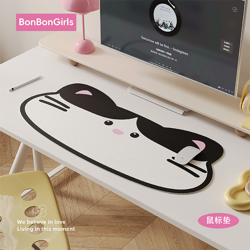 可爱异形超大鼠标垫办公桌垫免洗