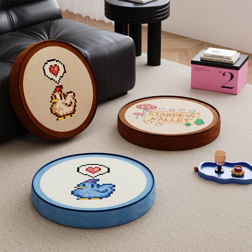 星露谷蒲团客厅地板地上看书坐垫