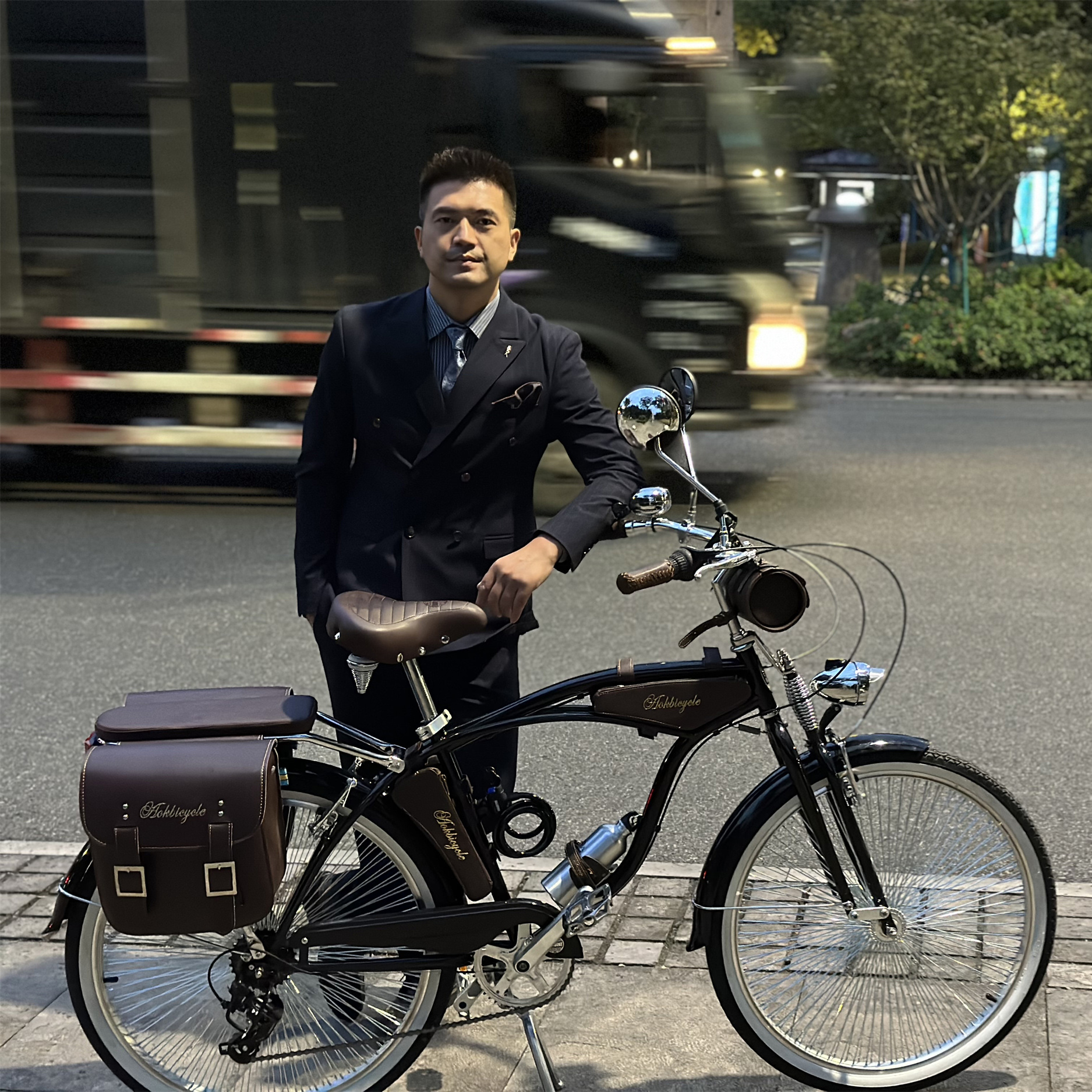 自行车艾克怀旧高颜值