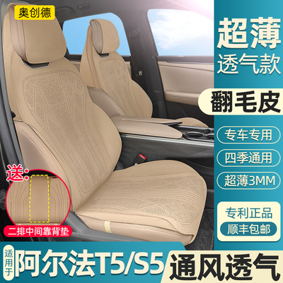 极狐阿尔法专用翻毛皮坐垫