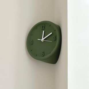 转角挂钟客厅2026新款轻奢高级感家用创意现代简约数字墙角钟表