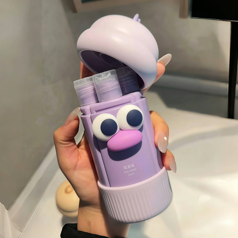 旅行分装瓶便携式化妆品洗发水乳液沐浴露瓶洗漱套装外出收纳盒