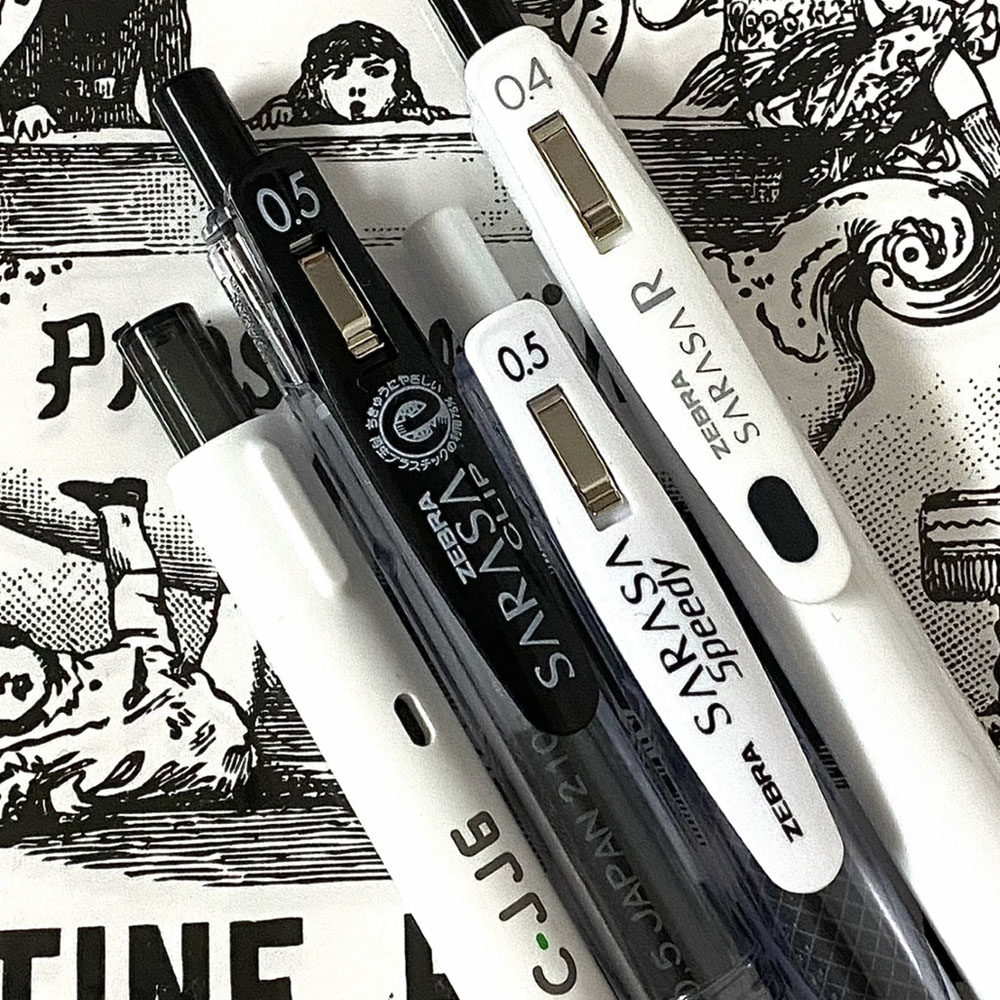 日本zebra斑马笔中性笔ins风