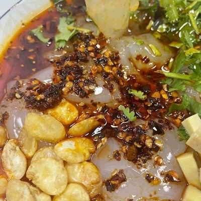 正宗山西大同浑源凉粉特产即食送广灵豆腐干速食粉坨非小媳妇凉粉