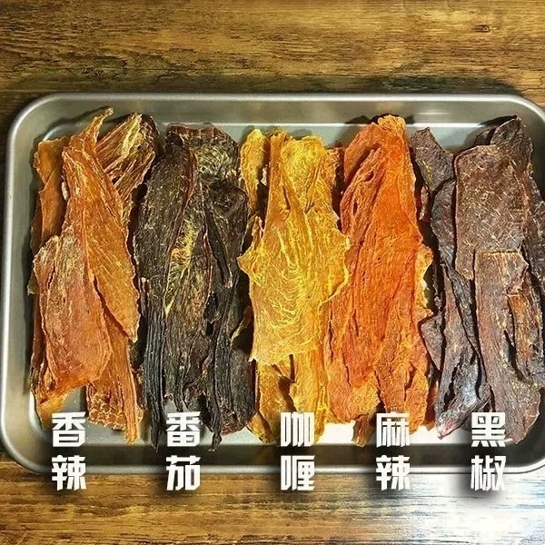 鸡肉干人吃鸡胸肉干耐嚼健身饱腹蛋白卡脂代餐低代餐零食即食耐吃