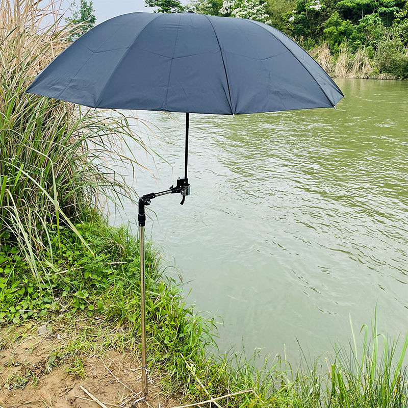 德国品质钓鱼户外钓鱼伞支架地插支架万向摆摊遮阳河边雨伞固定支