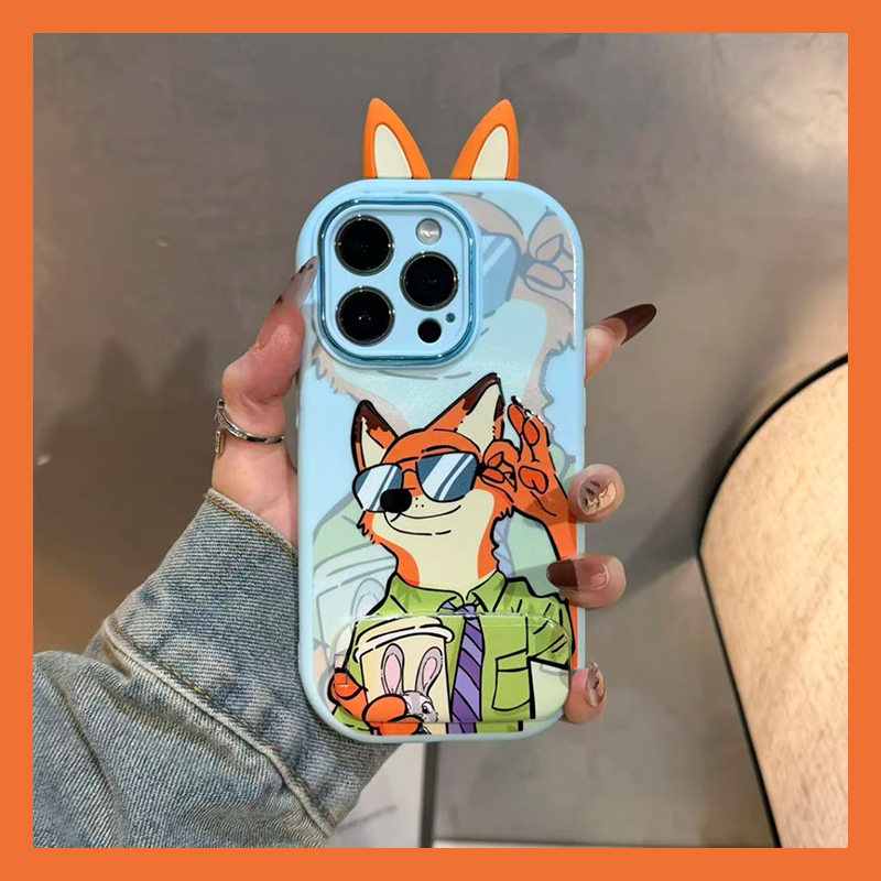 带眼镜朱迪尼克适用华为荣耀magic8手机壳mgaic7立体6麦芒20镜子畅享70支架play9t耳朵8tpro/7t/x10/9x/honor