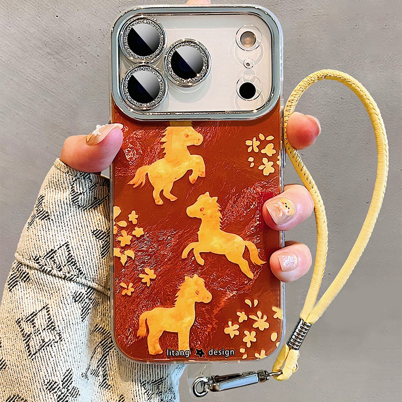 手机壳硅胶新年红色本命年2026马