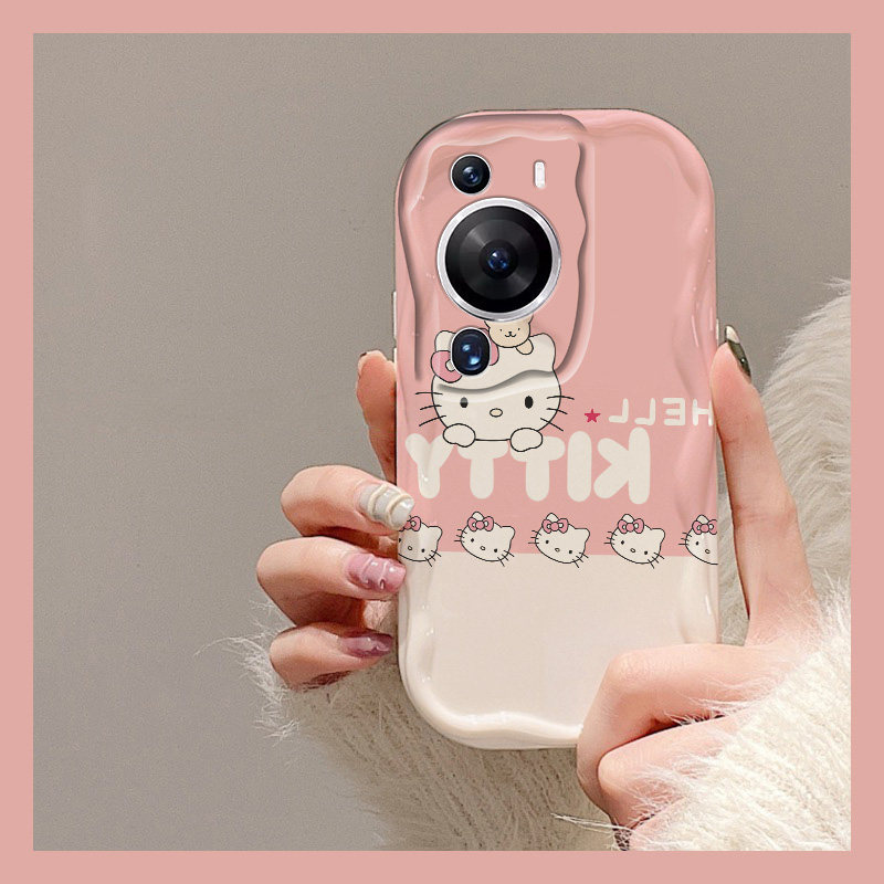 可爱粉色少女心KT猫手机壳