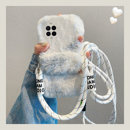 水墨晕染拼色适用华为nova14手机壳novo13pro立体12ultra背夹11秋冬季10z斜挎9se毛绒8斜挎7i/6/5/4e活力版软