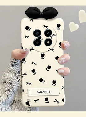 花朵碎花适用oppo真我13pro至尊版手机壳13por+立体findx7ultra蝴蝶结x6支架x5无边框relme真我neogt5硬壳gt6