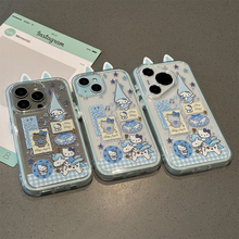 独角兽凯蒂猫适用oppoa96手机壳a93s立体a72耳朵a53卡通a58x可爱a57新款a56星星a55格子a3x硅胶a2软a1活力版