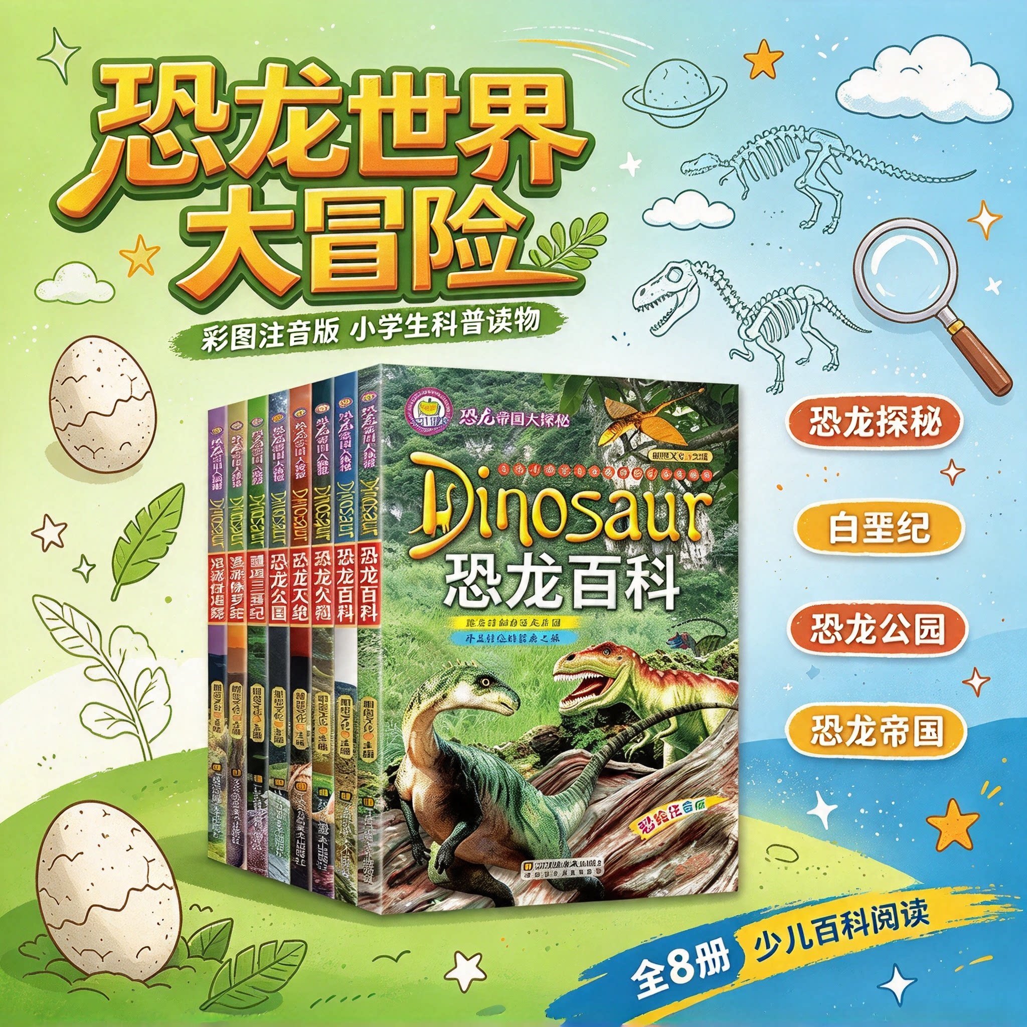 恐龙帝国大探秘彩色注音版