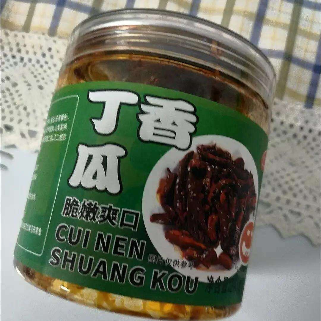 酱瓜甜脆乳黄瓜咸菜小包装酱瓜条瓶装下饭菜罐装酱菜香脆开胃不辣