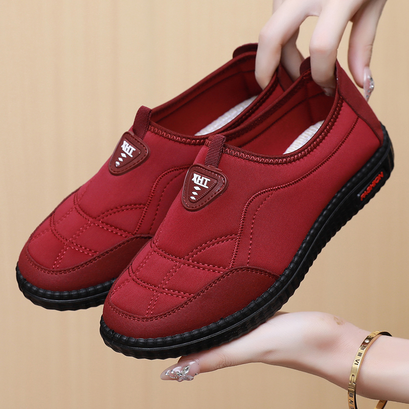 春秋季老北京布鞋软底防滑妈妈鞋