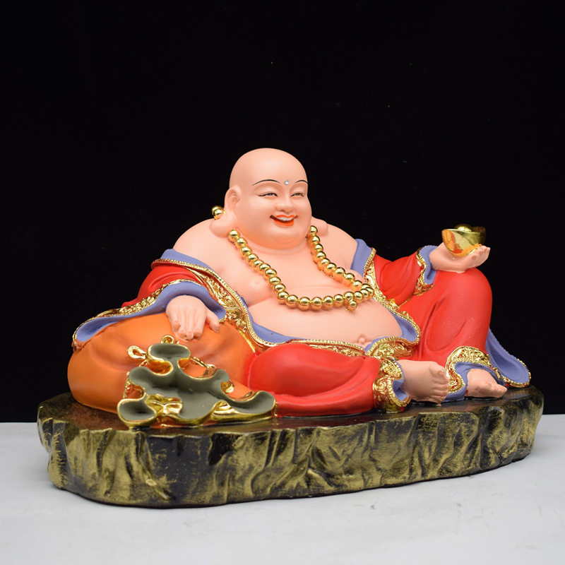 包邮树脂弥勒佛神像大肚弥勒摆件