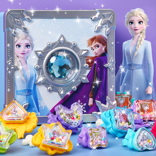 艾莎公主贴纸机玩具女孩子的生日礼物6岁以上儿童咕卡制作机女童5