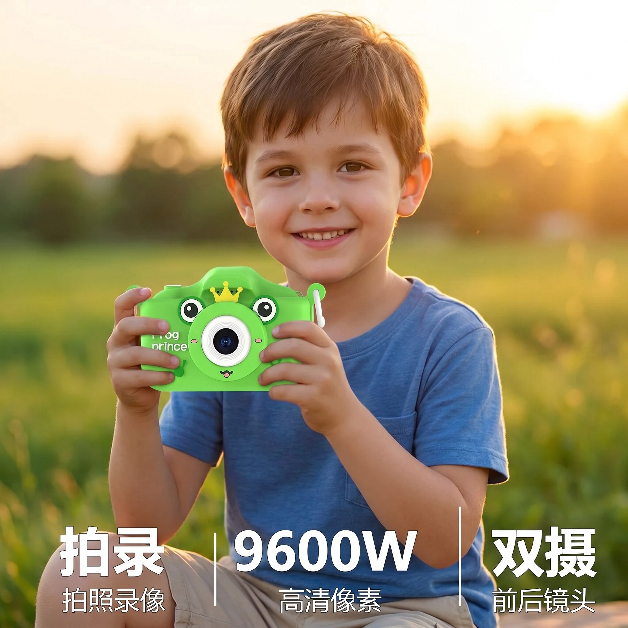 2026新款儿童自拍摄像记录相机