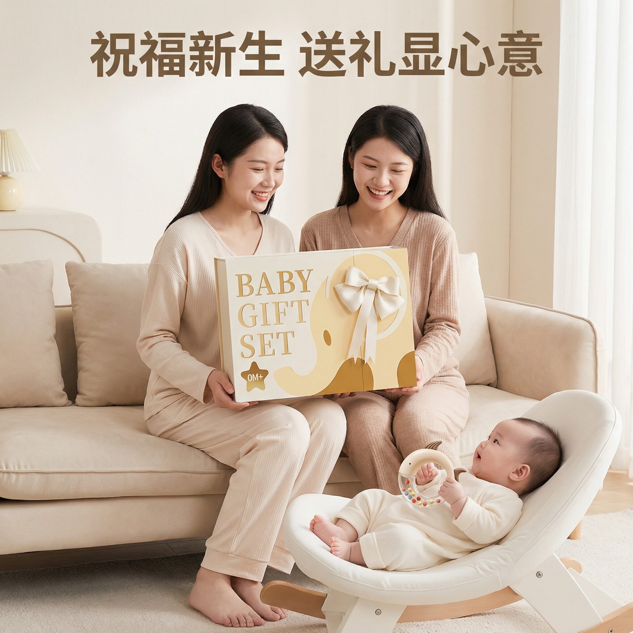 新生婴儿见面礼0到1岁玩具