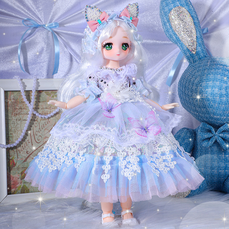 女孩儿童洋娃娃公主玩具礼盒包装