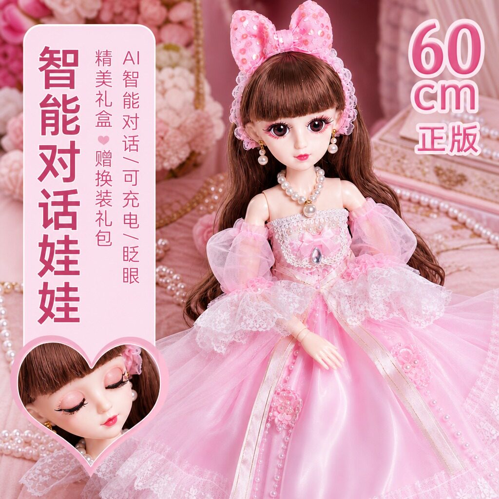 快看!女孩喜欢的芭比娃娃