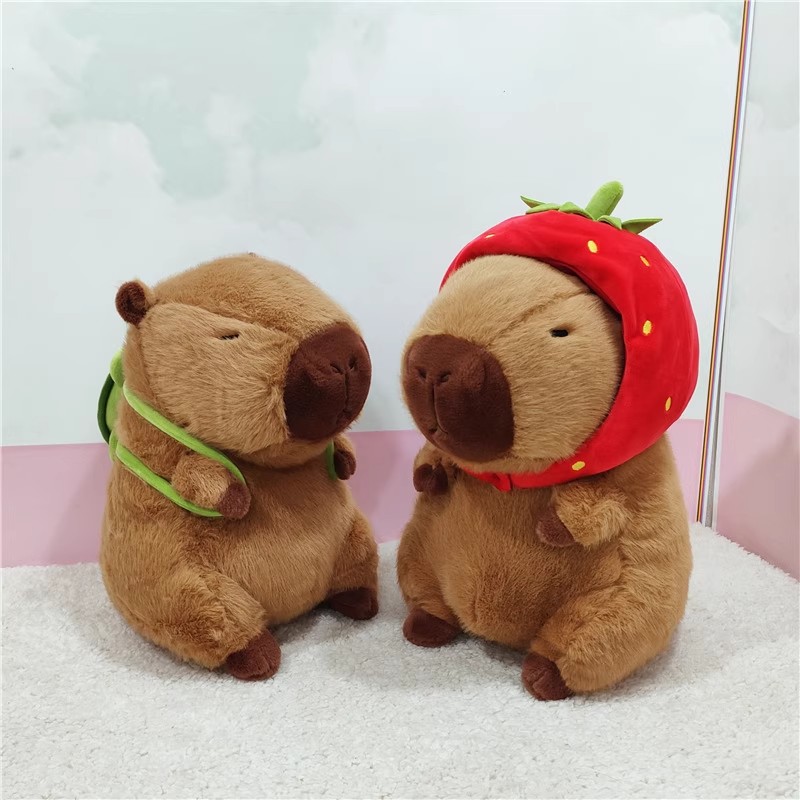 可爱豚鼠毛绒玩具网红公仔