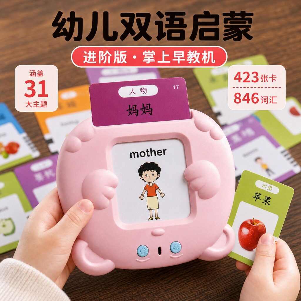 宝宝益智早教双语启蒙玩具图片
