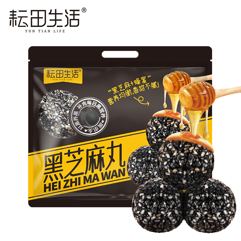 耘田生活黑芝麻丸408g袋装