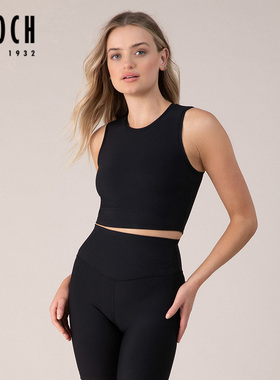 澳洲进口Bloch Rib 弹力运动圆领小背心
