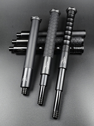 Portable Self-Defense Weapon Mechanical Baton for Vehicle Use, Extended Length, Legal Self-Defense Tactical Tool for Men and Women, Lightweight and Heavy Metal Anti-Riot Baton