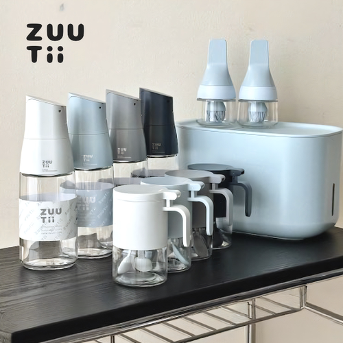 进口食品级材质重力开合调料罐