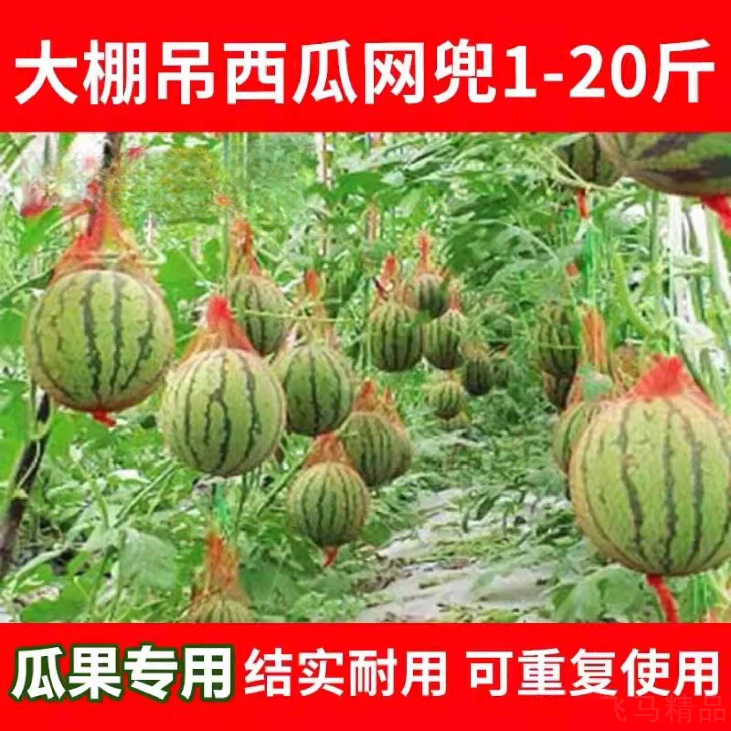 大棚专用加厚红色吊瓜网兜哈密瓜