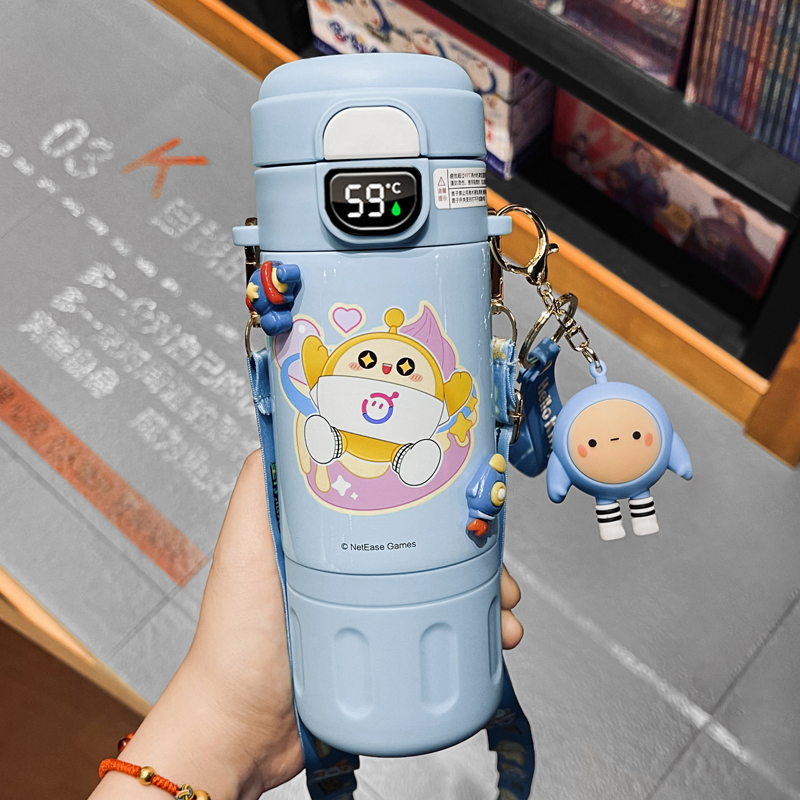 316内胆双饮蛋仔派对保温杯