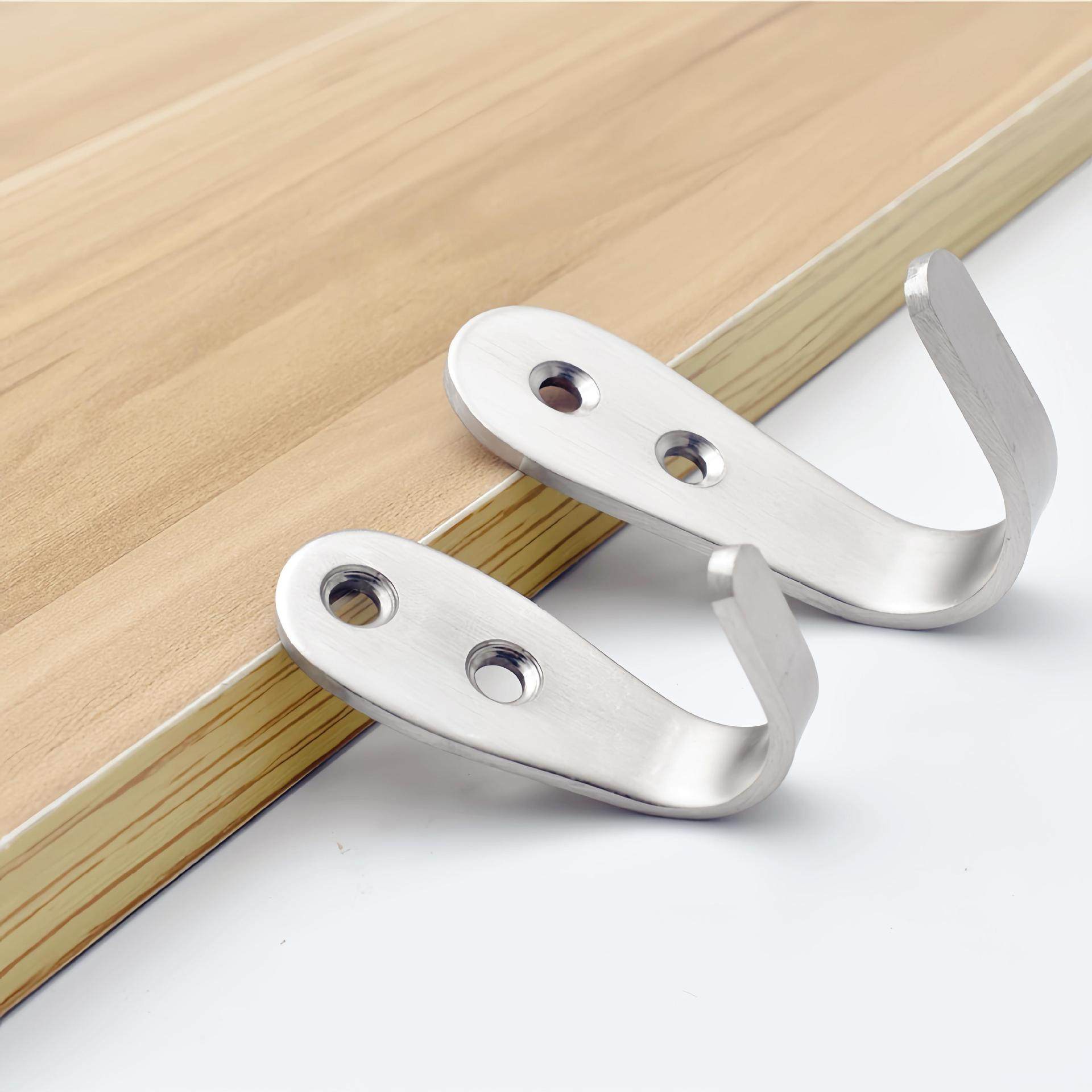 单钩挂衣钩U型墙钩免钉挂钩门后衣帽钩厨卫钩不锈钢收纳新品,家庭/个人清洁工具,粘钩,淘宝优惠券,粉丝福利购,淘宝优惠卷