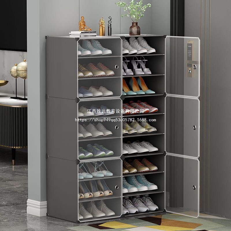简易鞋架子门口家用多层防尘室内鞋柜收纳柜一体靠墙收纳新款