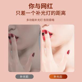 画画 手机俯拍支架美食直播画 画伸缩补光灯桌面影片拍照神器