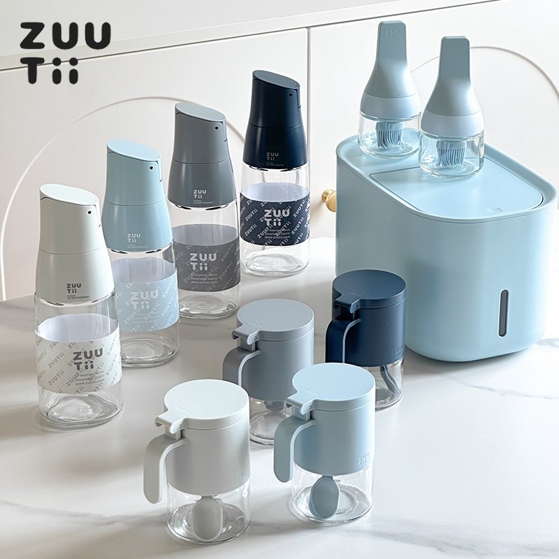 进口食品级材质重力开合调料罐