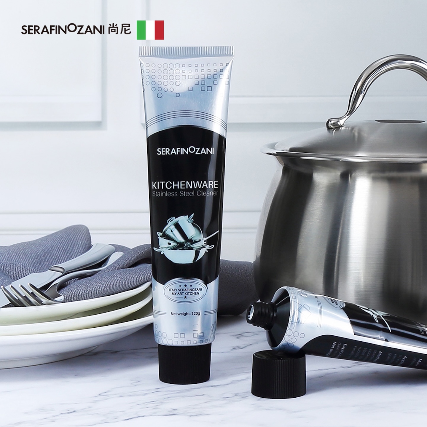 不锈钢去污渍水槽专用清洁膏