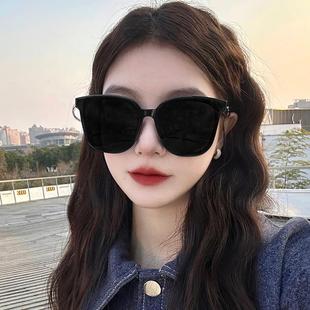 潮级感太阳眼镜大框大脸显瘦偏光开车防紫外线夏 墨镜女2025新款