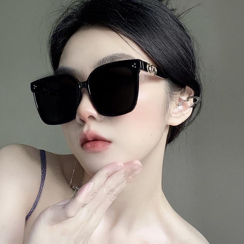 gm级感墨镜女ins大框显脸小防晒防紫外线太阳镜男款夏开车眼镜