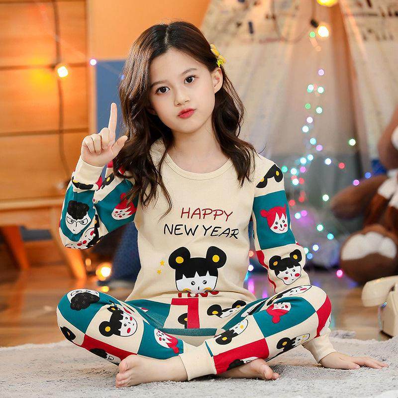 儿童纯棉内衣套组男女童秋衣卫生裤全棉家居服打底棉毛衫中大童睡,童装/婴儿装/亲子装,保暖上装,淘宝优惠券,粉丝福利购,淘宝优惠卷