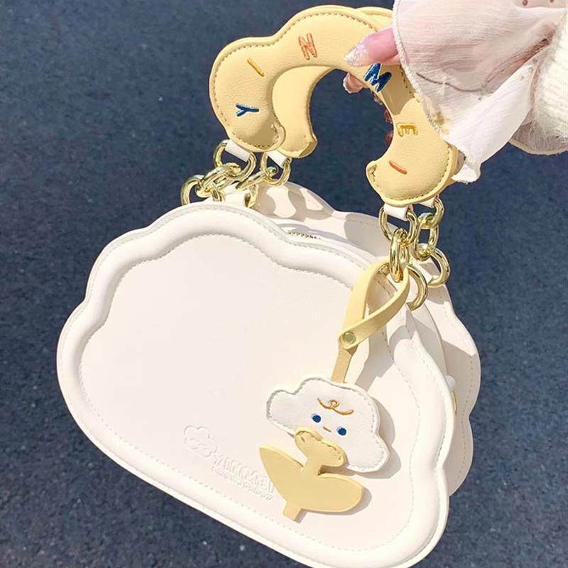 包包女2025新款可爱奶油云朵包夏季百搭手提包小众设计单肩斜挎包,箱包皮具/热销女包/男包,通用款女包,淘宝优惠券,粉丝福利购,淘宝优惠卷