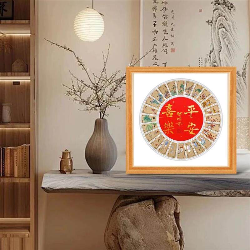 中国邮政24节气邮票大全套平安喜乐创意圆盘摆件纪念装饰品礼品