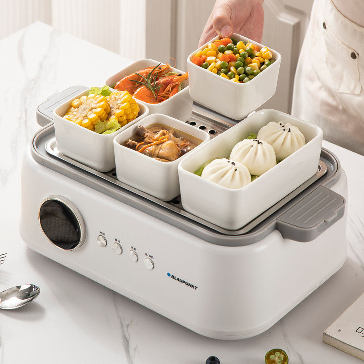 小碗蒸碗陶瓷蒸碗电蒸锅专用耐高温家用蒸饭蒸菜蒸点心蛋羹碗