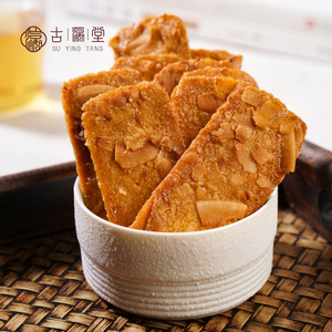 椰子脆饼干扁桃仁脆片坚果薄脆饼干椰香薄饼网红零食休闲小吃食品
