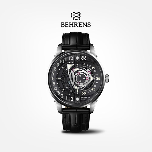 贝伦斯BEHRENS转子机械腕表