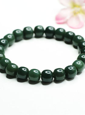 天然和田玉手串路路通塔青玉石玉器珠宝新中式民族风男女士礼物